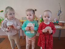Оформление куличиков