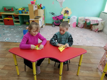 Оригами "Лисичка".🦊