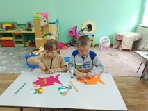Творческая работа "Рыбка". 🐠
