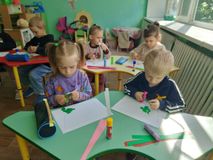 Аппликация "Арбуз". Старшая группа