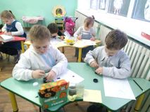 Рисование старшая -подготовительная группа. "Городецкая роспись"