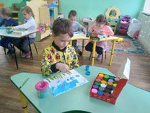 Рисование. Тема: "Подводное царство"
