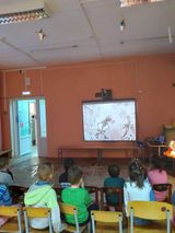 "Волк и семеро козлят", Просмотр мультфильма