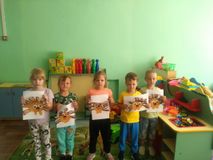 Аппликация "Ёжик"