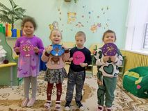 Лепка.Тема: "Деревья в снегу".