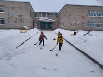Игры на прогулке. Эстафета 