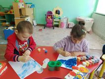 Аппликация "Арбуз". Старшая группа