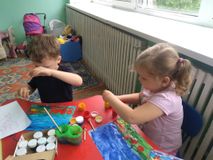 Цветная поляна" рисование 