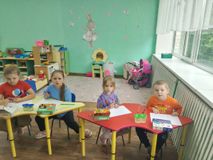 Рисование "Радуга". Подготовительная группа