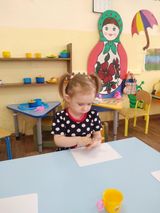 Лепка "Блюдце для чашечки"