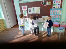 Средняя группа. Занятие "Овощи" 