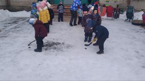 Игра "Попади в ворота"