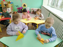 Оригами "Лисичка".🦊