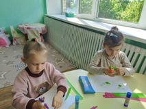 Аппликация "Арбуз". Старшая группа