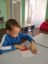 Оригами "Помидор"