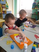 Аппликация "Клоун"