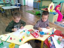 Рисование  "Осенний лес"
